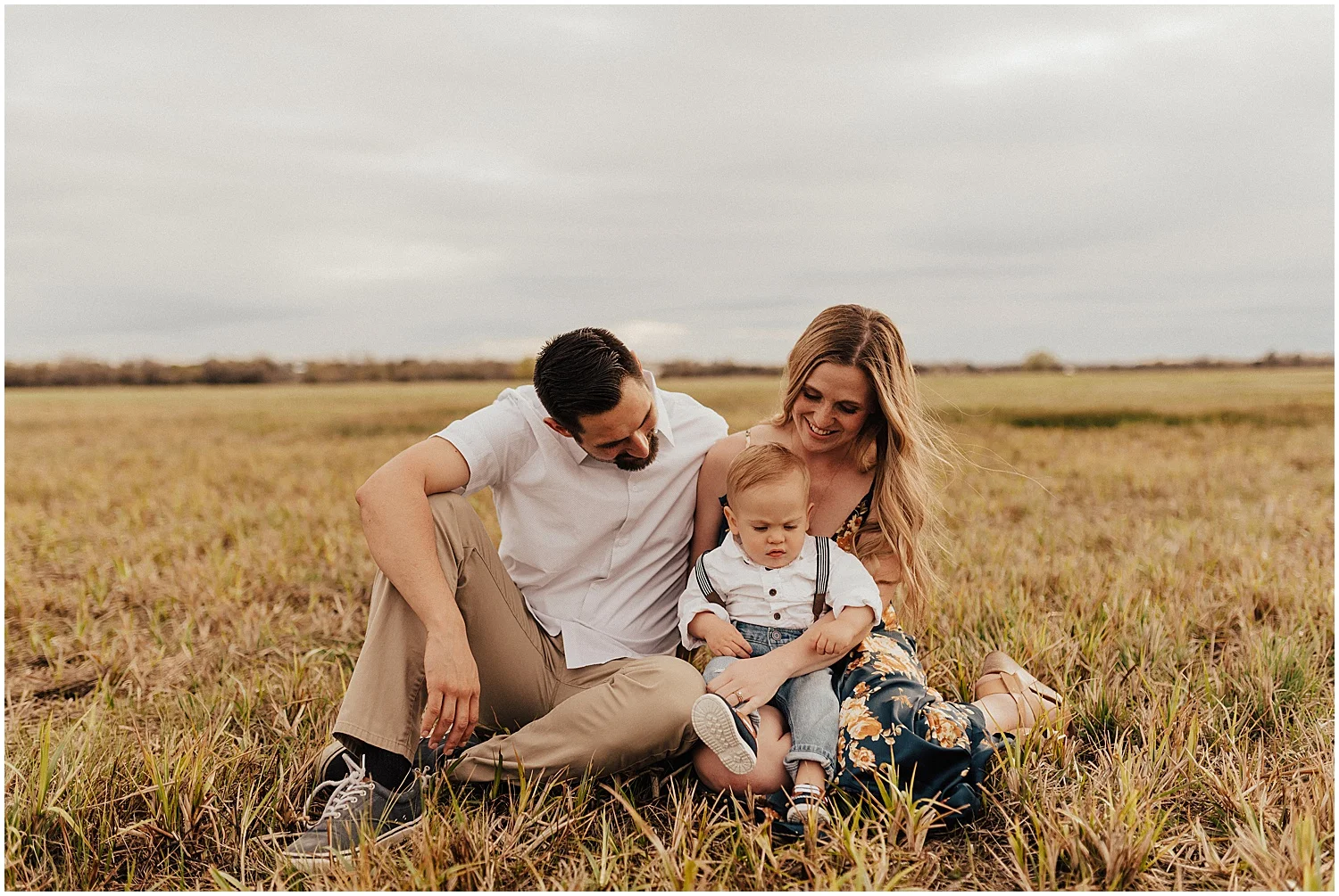 MORRIS FAMILY // 1 YEAR OLD SPRING FAMILY PHOTOS