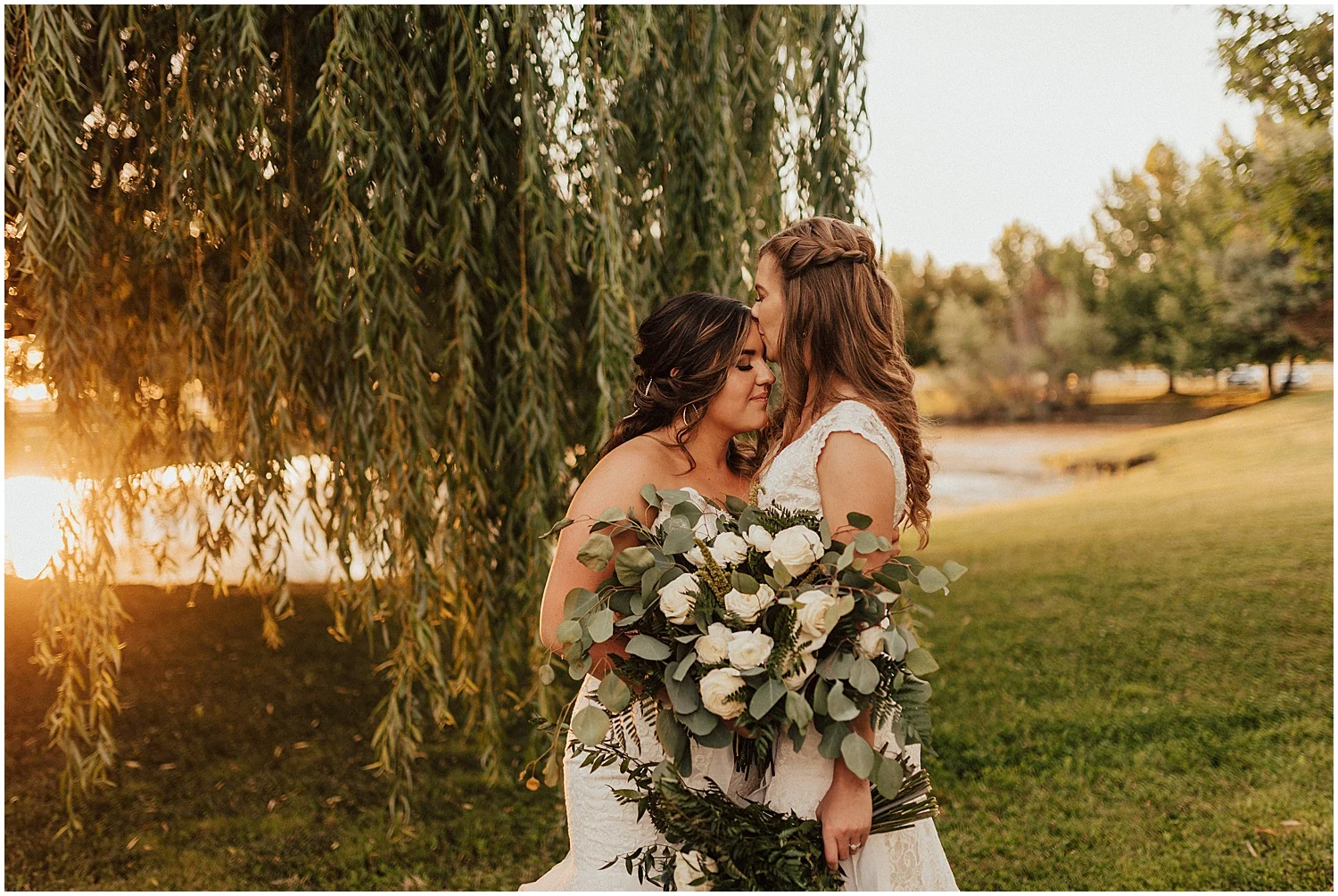KAITLIN + JORDYN // GREENERY FILLED IDAHO SUMMER WEDDING