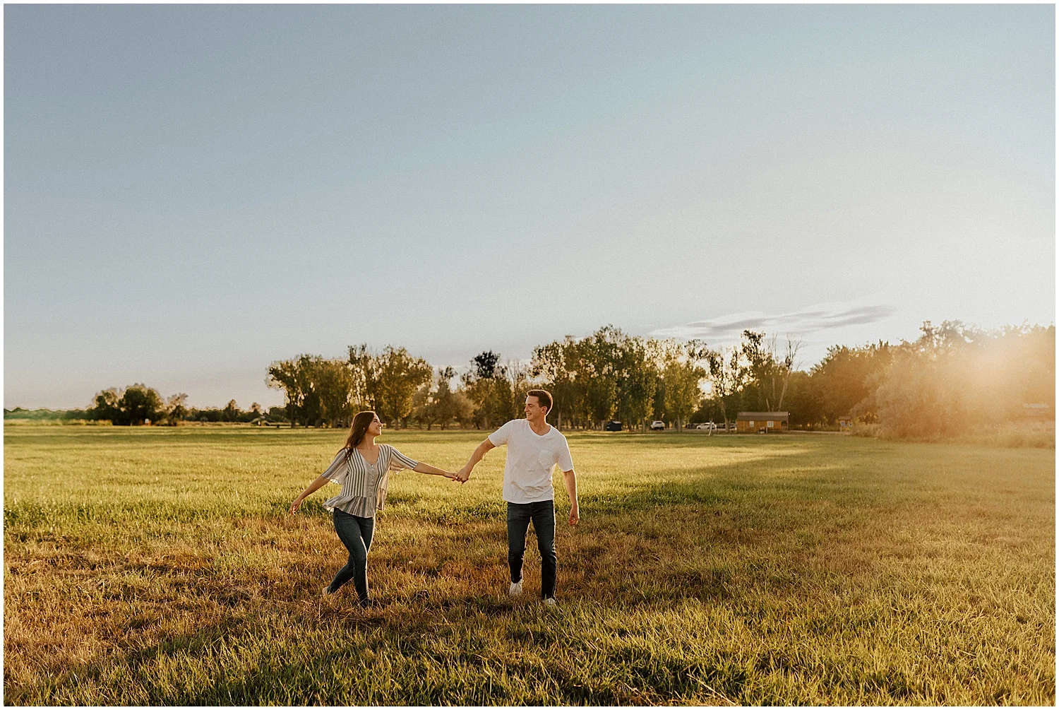 NICK + KAIT // IDAHO SUMMER RIVERSIDE ENGAGEMENT SESSION