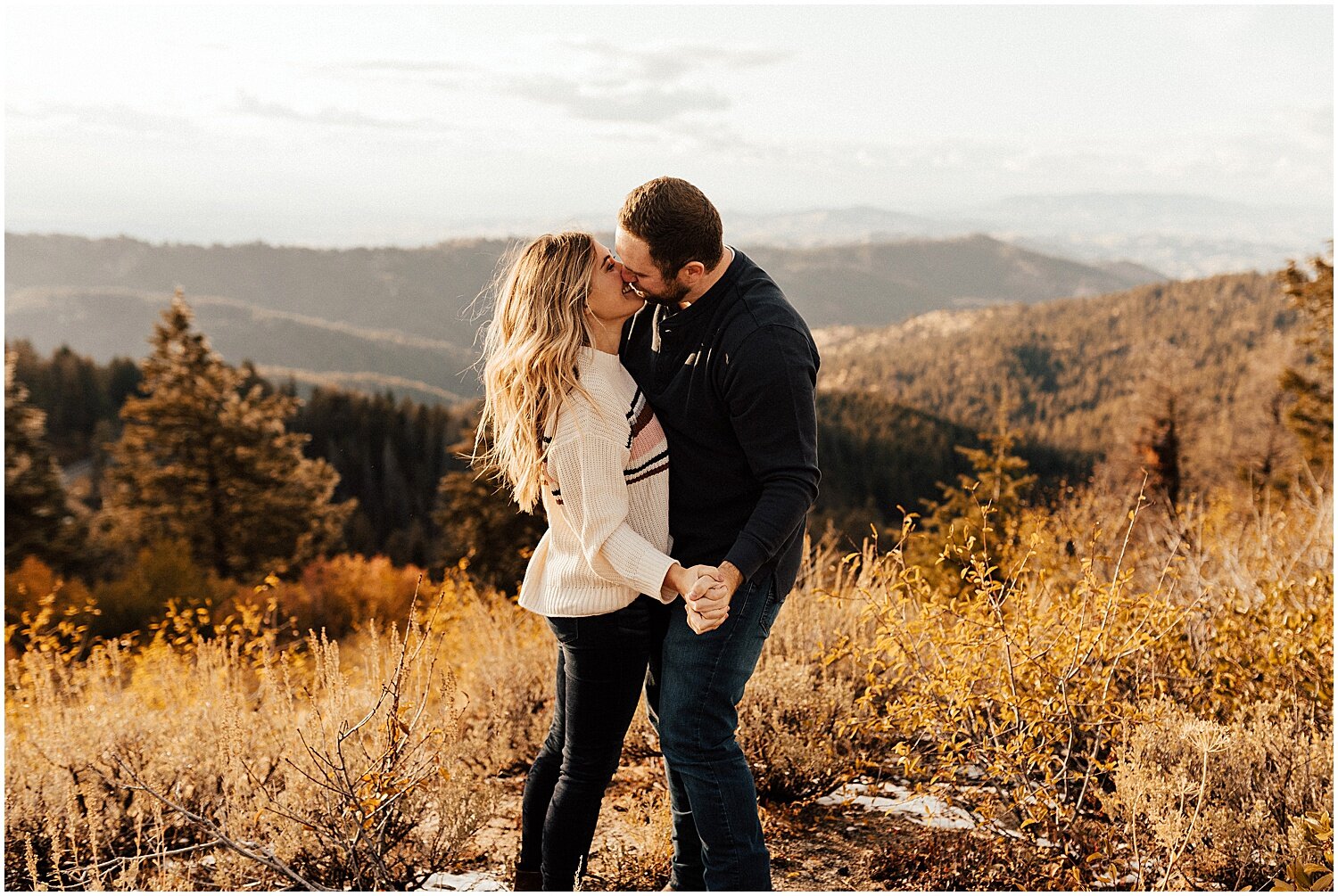 SAM + TAYLOR // FALL MOUNTAIN ENGAGEMENT SESSION