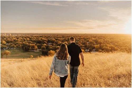 WYATT + BROOKE // DOWNTOWN BOISE ENGAGEMENT SESSION