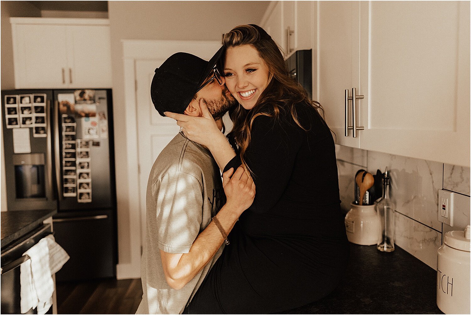 KENNA + DAMON // IN HOME MATERNITY SESSION