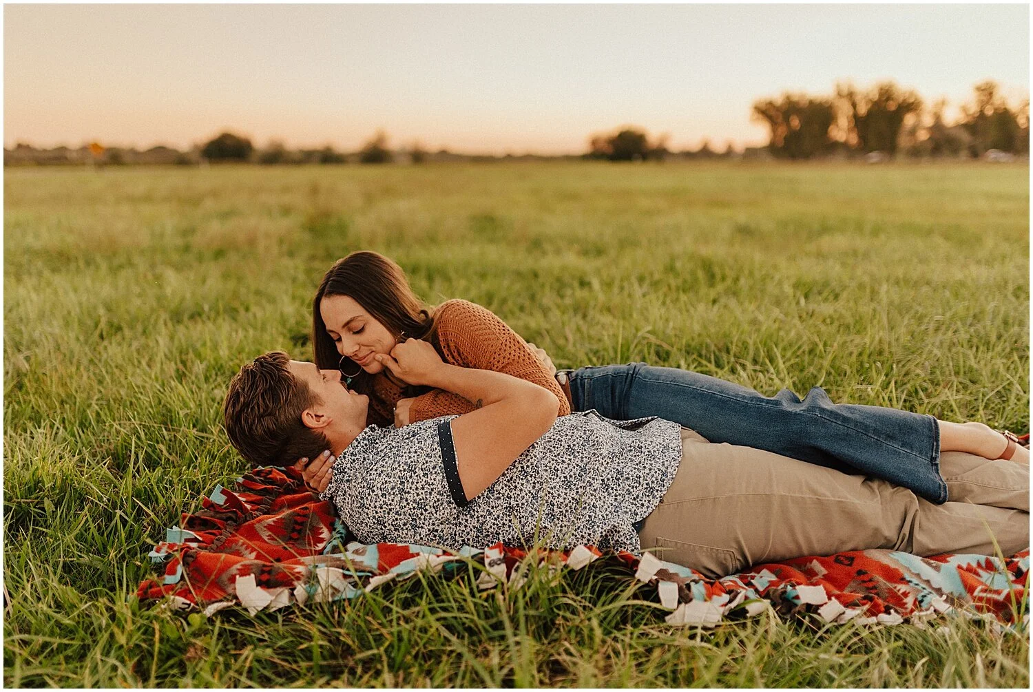 JUSTIN + MADI // BOHO INSPO FALL COUPLES SESSION