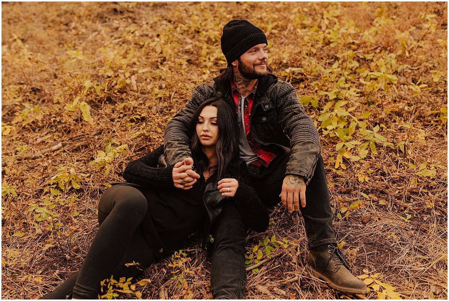 STEPH + NIK // FALL MOUNTAIN ENGAGEMENT SESSION