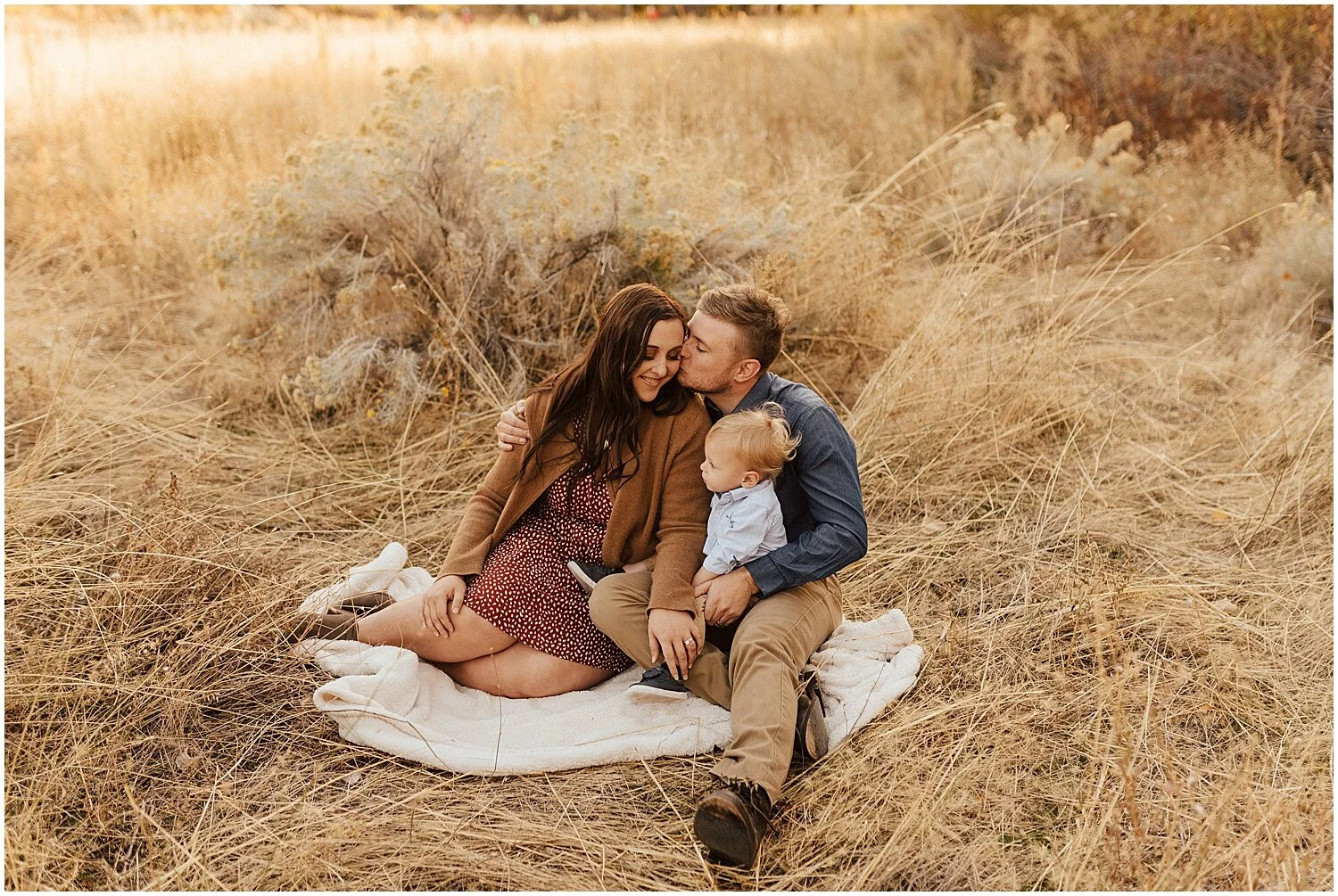REID FAMILY // FALL FOOTHILLS FAMILY SESSION
