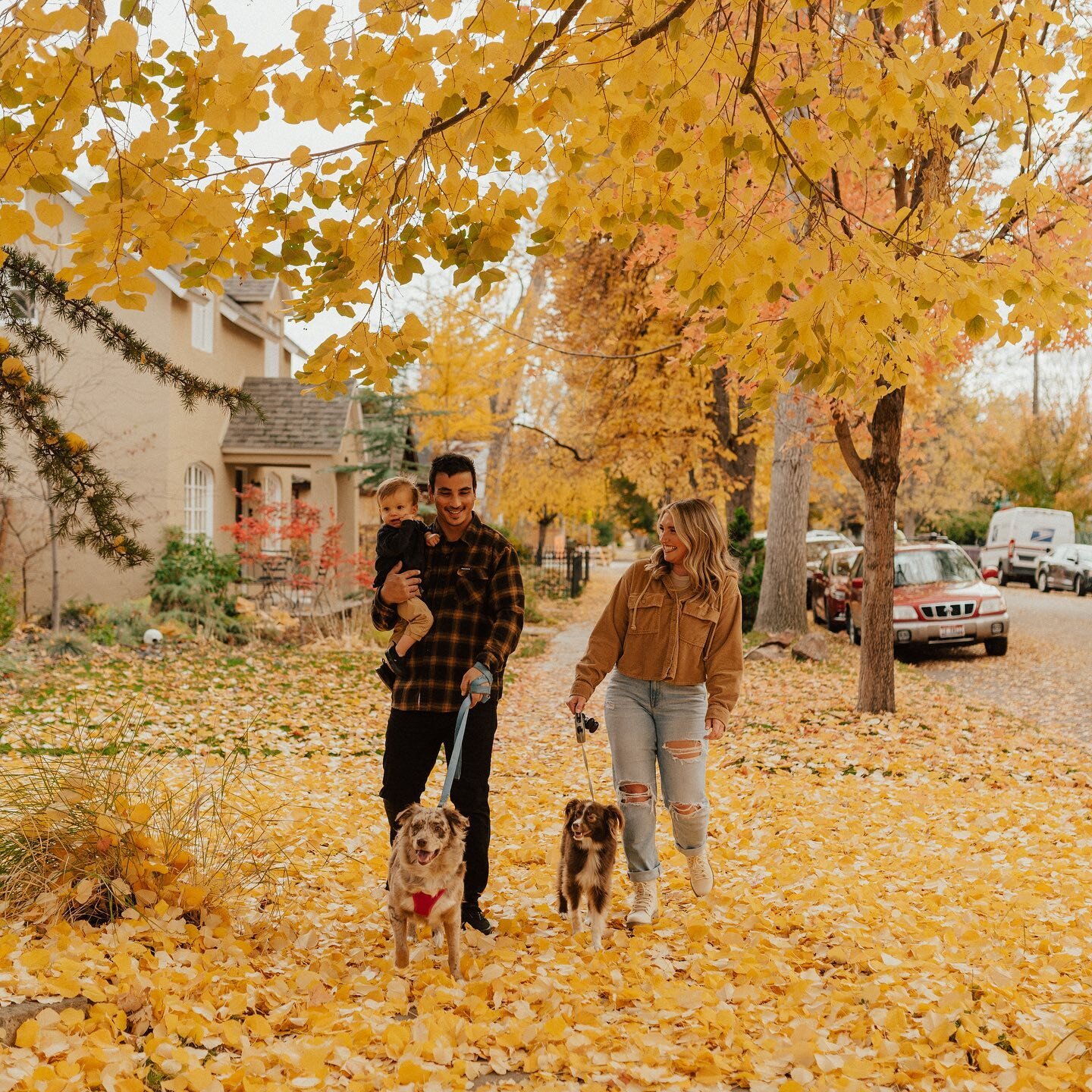 some of my fave moments from this family shoot in Boise during the fall - I can't get enough of these colors 😍💖