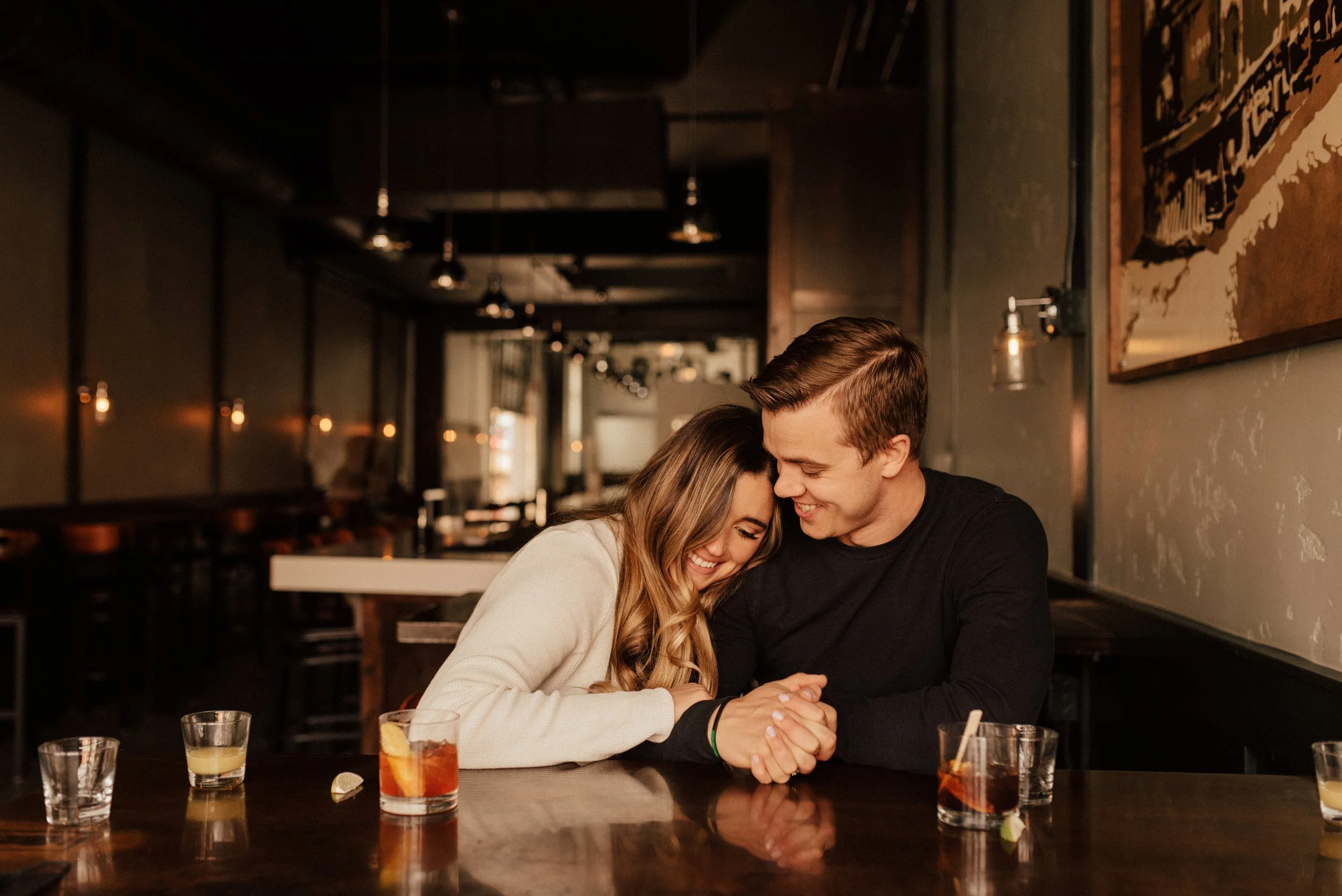 AJ + AARON // HYDE PARK, BOISE IDAHO ENGAGEMENT SESSION