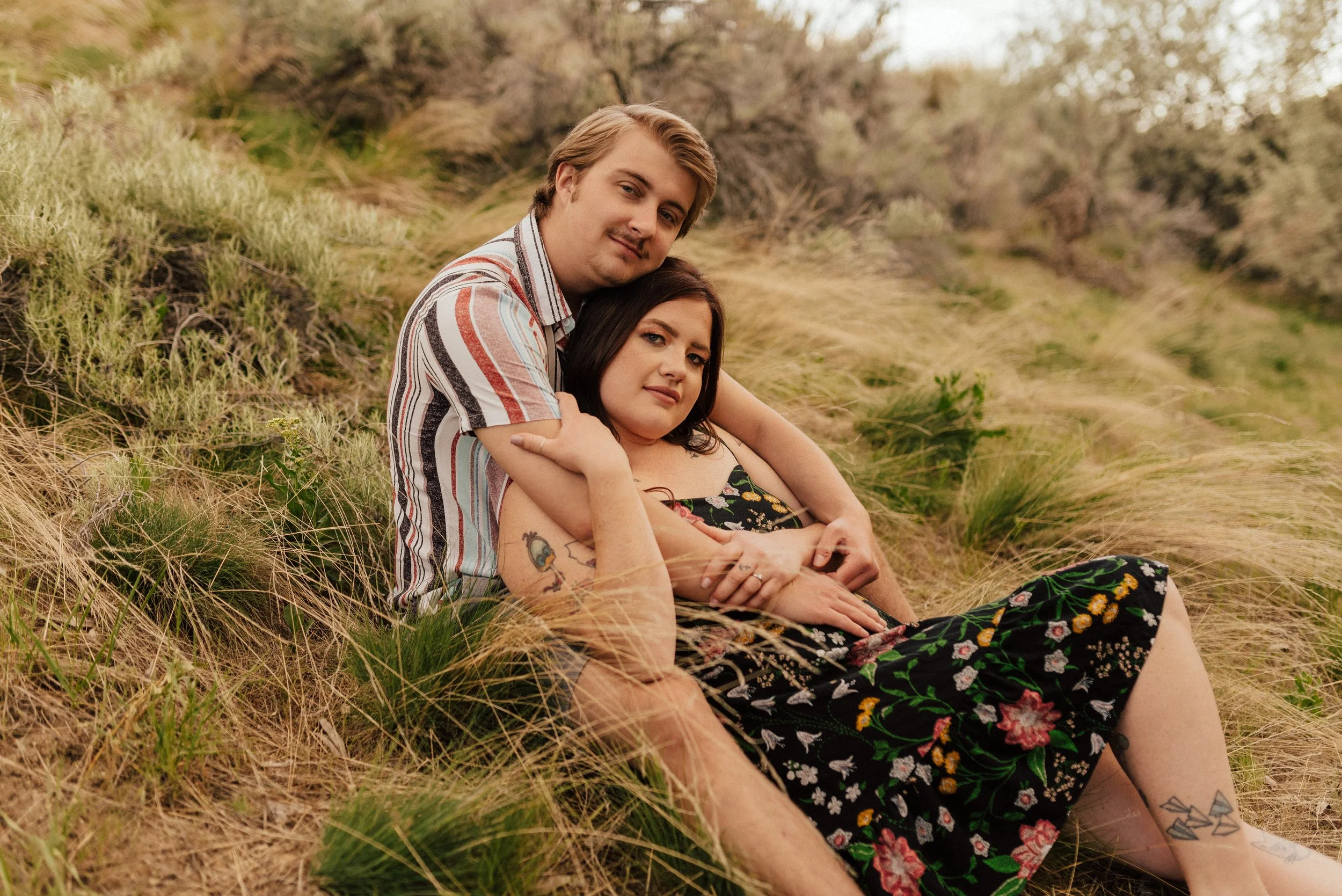 HARMONY + DYLAN // BOISE FOOTHILLS ENGAGEMENT SESSION