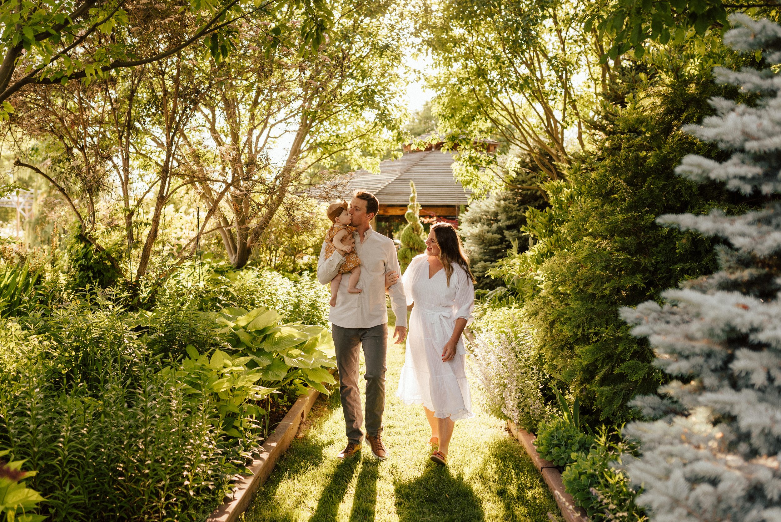 DANE, STEPH + AMELIA // SPRING FAMILY SESSION BOISE, IDAHO