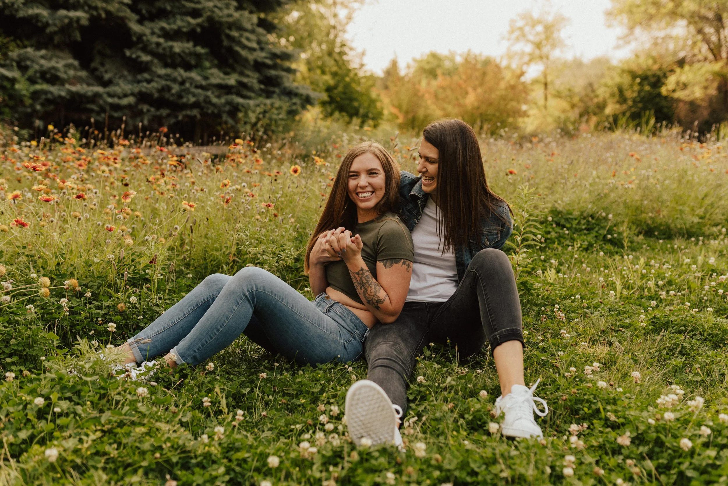 SYD + MAYA // SUMMER BOISE, ID ENGAGEMENT SESSION