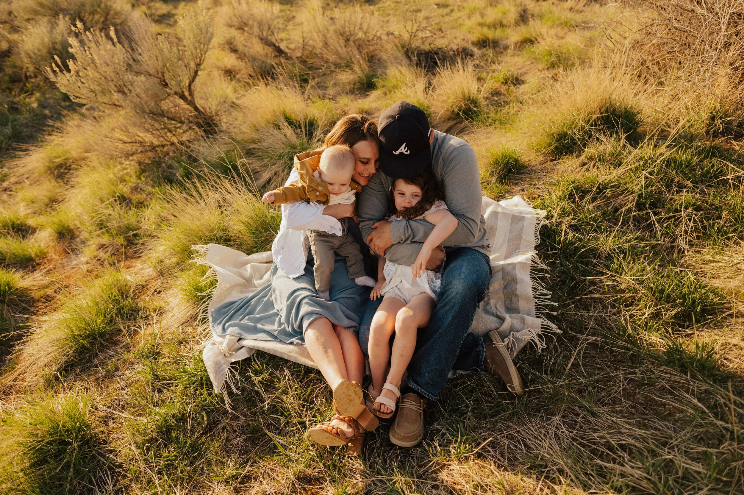 WELLS FAMILY // SPRING FOOTHILLS FAMILY SESSION