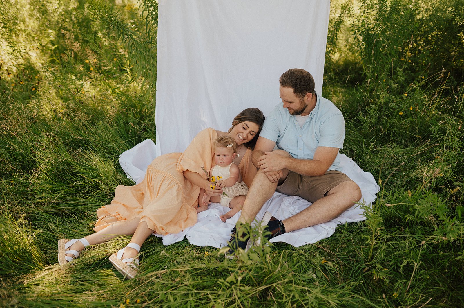 SCHILE FAMILY // FIRST BIRTHDAY PARK SESSION