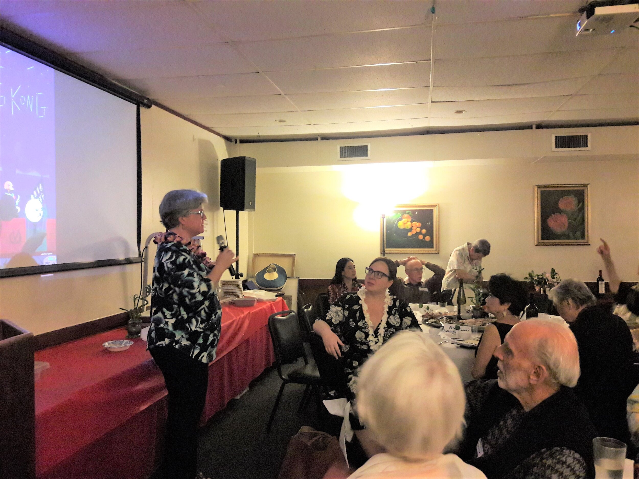 1. Jan 30 2020 Prof Kate Lingley of UH Manoa Chinese Art and Art History speaking about contemporary Chinese art at Chinese New Year Banquet @ Li Lundin.jpg