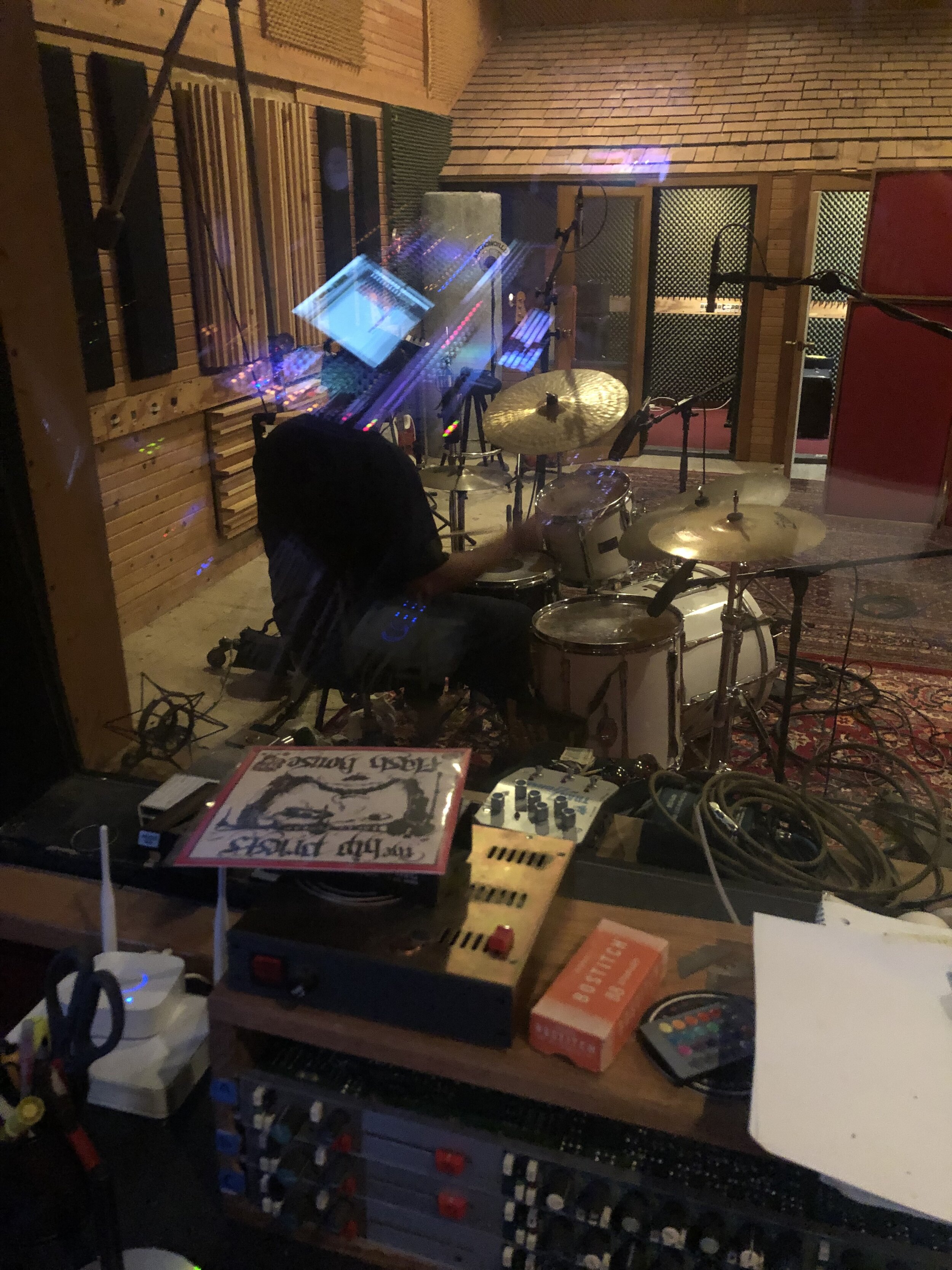 TRACKING DRUMS FOR BILL PATRIDGES PROJECT