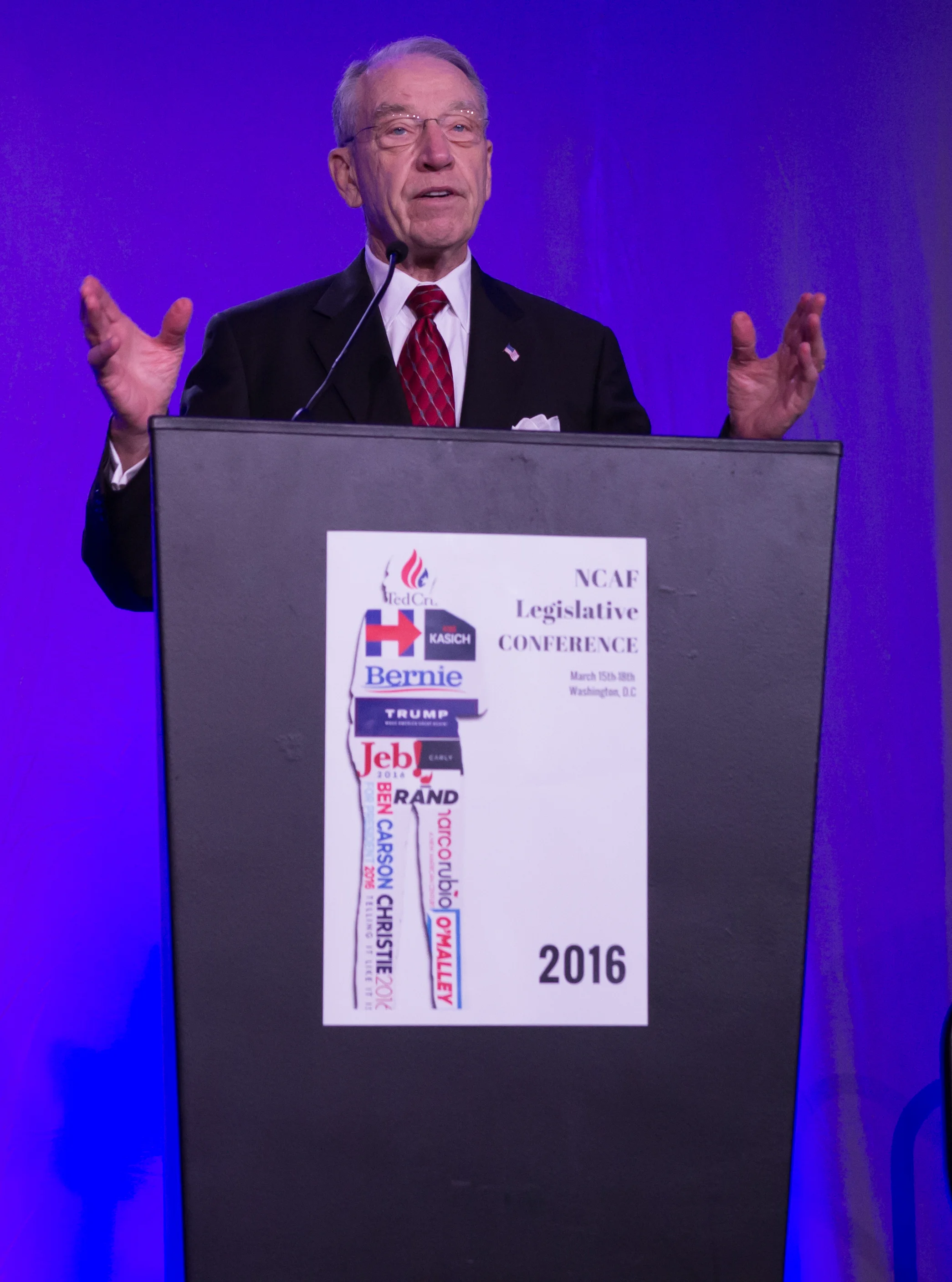 Senator Chuck Grassley (R-IA) discusses the importance of Community Action and his historic role with the program.