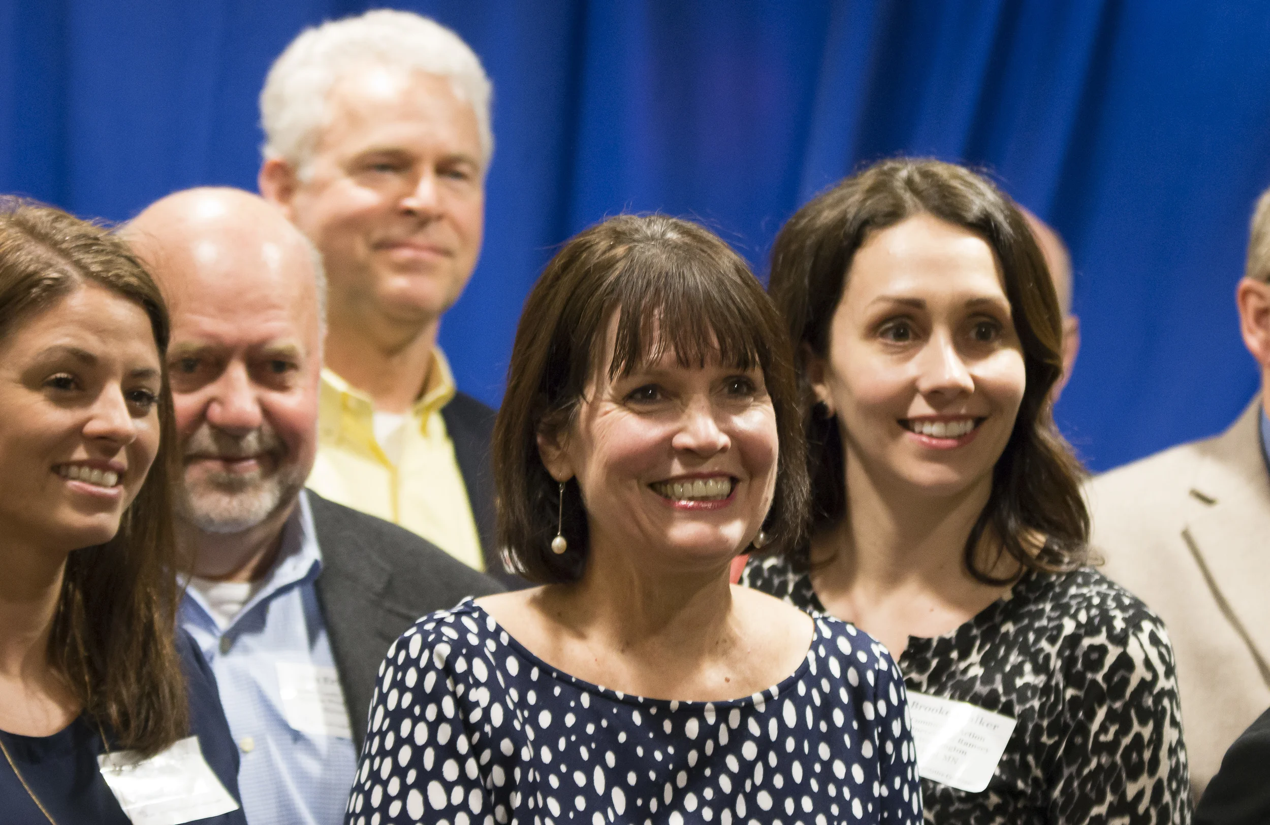 Congresswoman Betty McCollum (D-MN) meets with some constituents. 