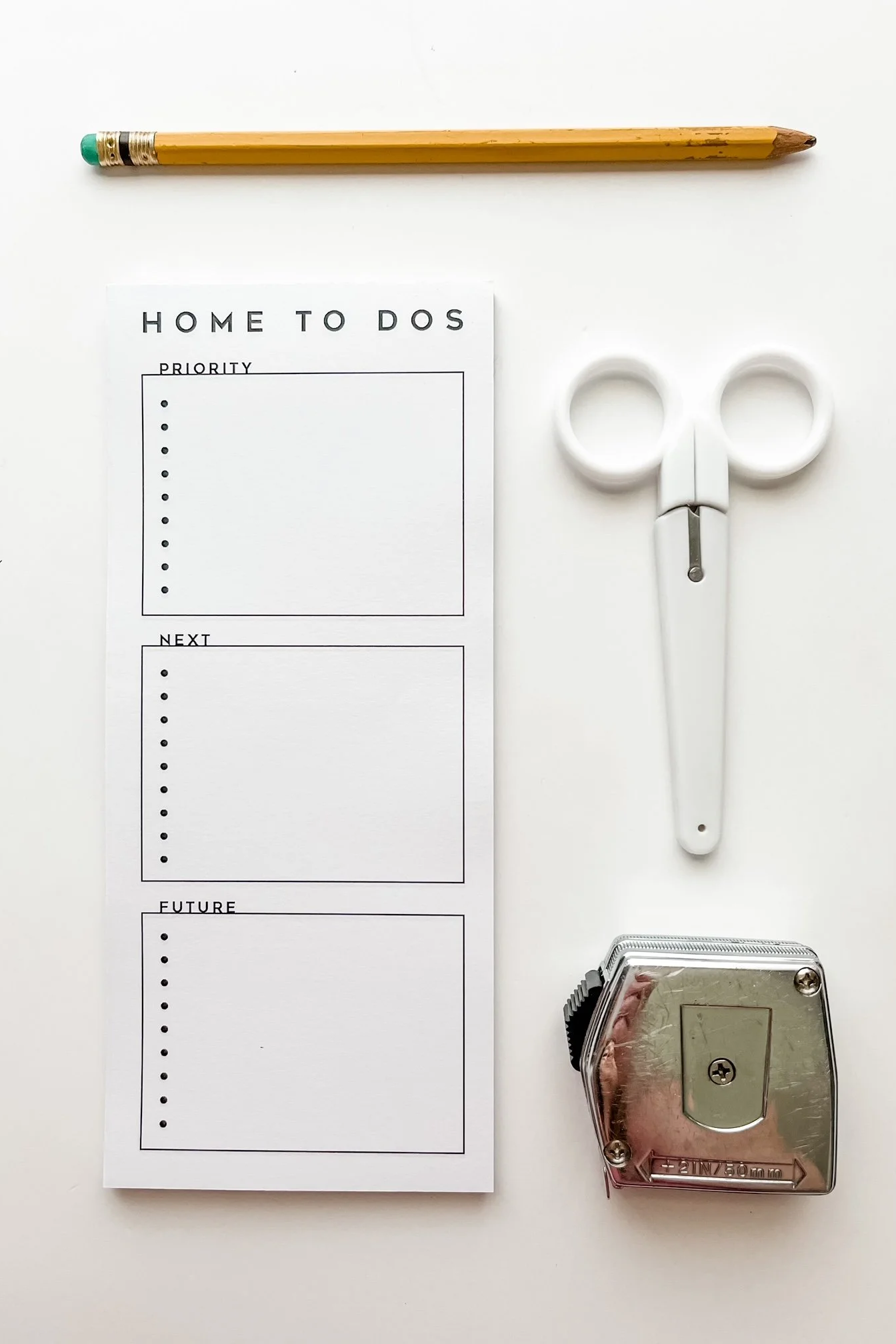 Home To Dos Notepad