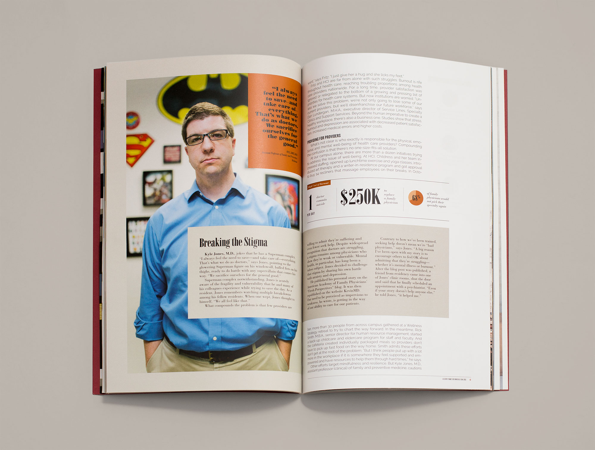 university of utah uhealth algorithms for innovation annual report design Yumi creative