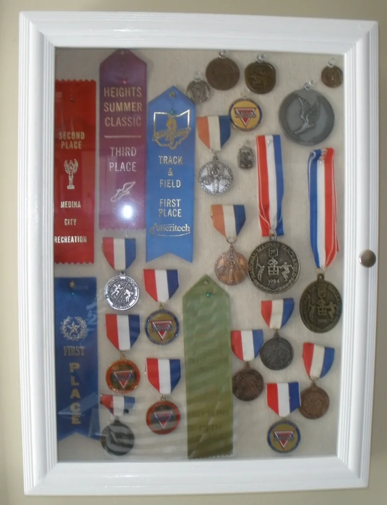  A sampling of my track and field awards