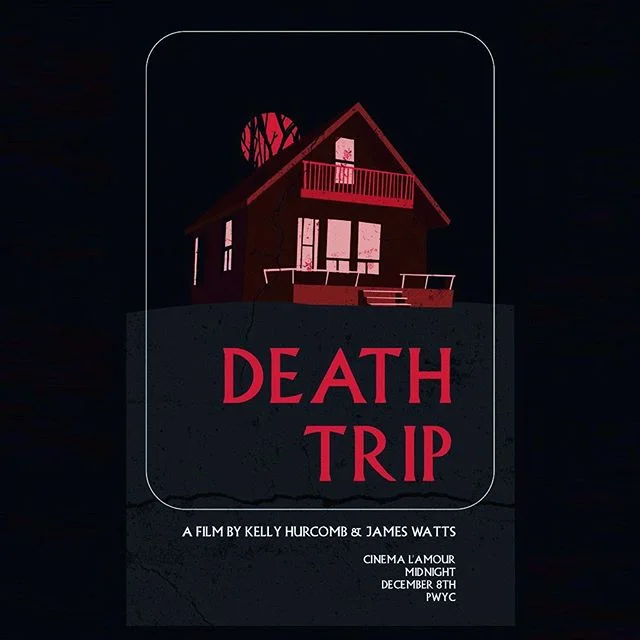 BEAUTIFUL WORK by @arianasauder  DEATH TRIP! *LINK TO EVENT IN BIO* (Dec 8 @ Cinema L&rsquo;Amour) #acting #horrormovies #folk #montreal #thegame #indiefilm #ohnohedidnt #canadafilm #ontario #quebec #deathtrip #behindthescenes #indie #helpme #sotired