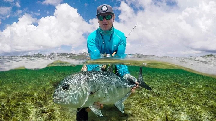 Few fish will put your gear to the test quite like a giant trevally.

📷 @captjackproductions
#keepfishwet #keepemwet #fishing #flyfishing #conservation