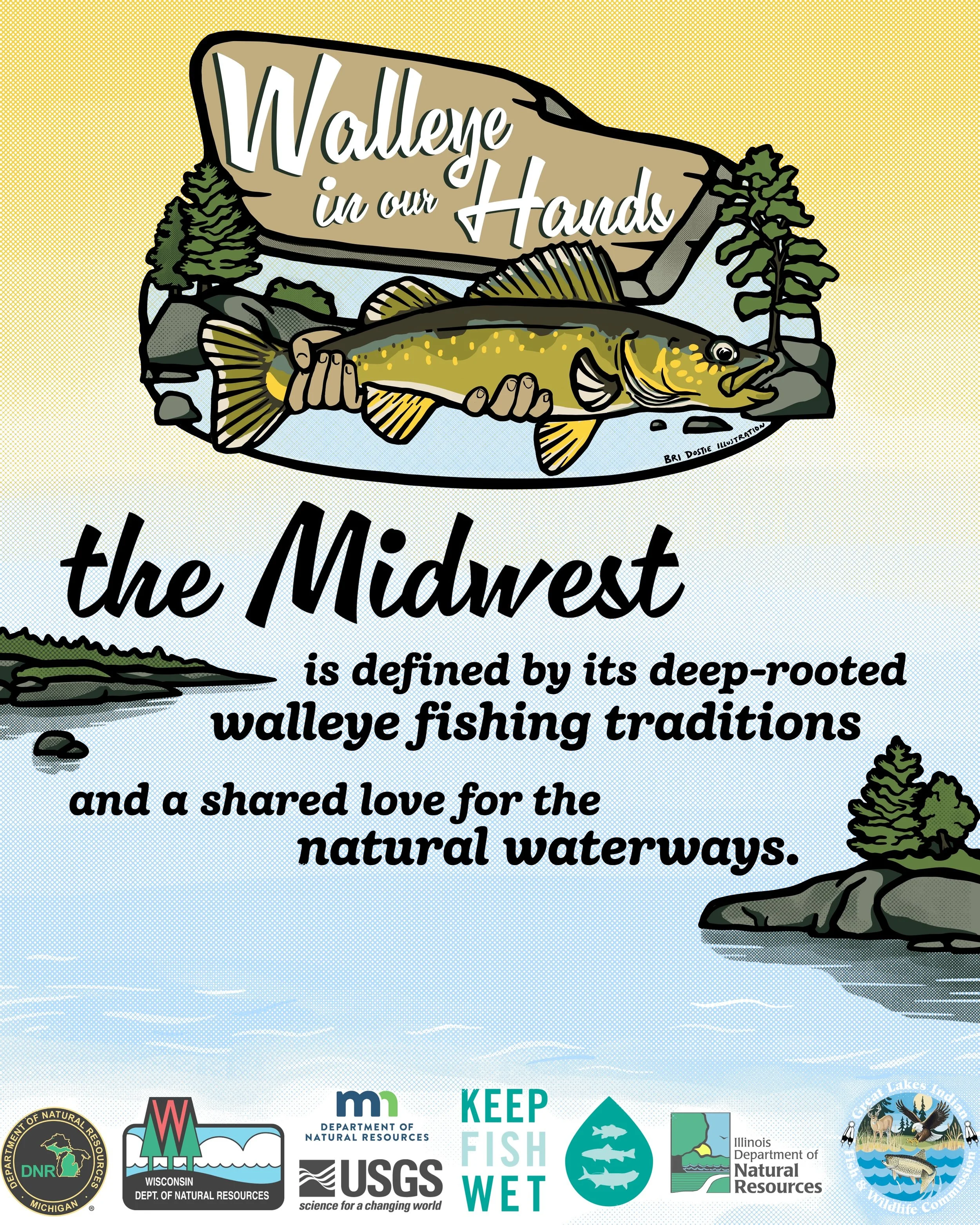 The Walleye Fishery is In Our Hands. 
We as anglers have the opportunity to improve resilience by taking care of every fish we encounter &ndash; whether it&rsquo;s kept or released. Swipe through for science-informed best practices for releasing fish