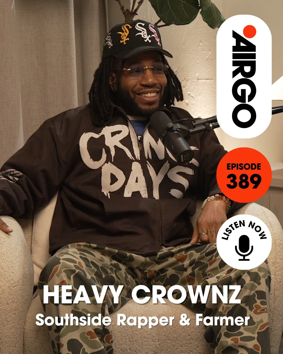 From time to time, a Chicago artist drops a new project that the AirGo crew is vibing with&ndash;when that happens, we get them in the mix for a special listening party episode! Using a few of the project's tracks as jumping off points for the conver