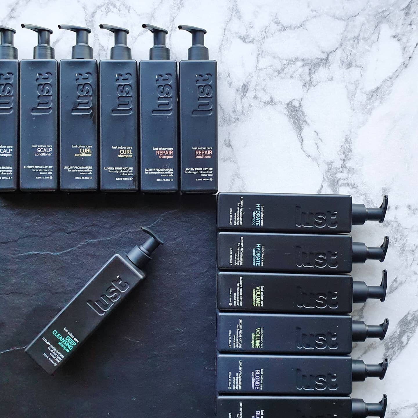 Lust Haircare has something for everyone 🖤