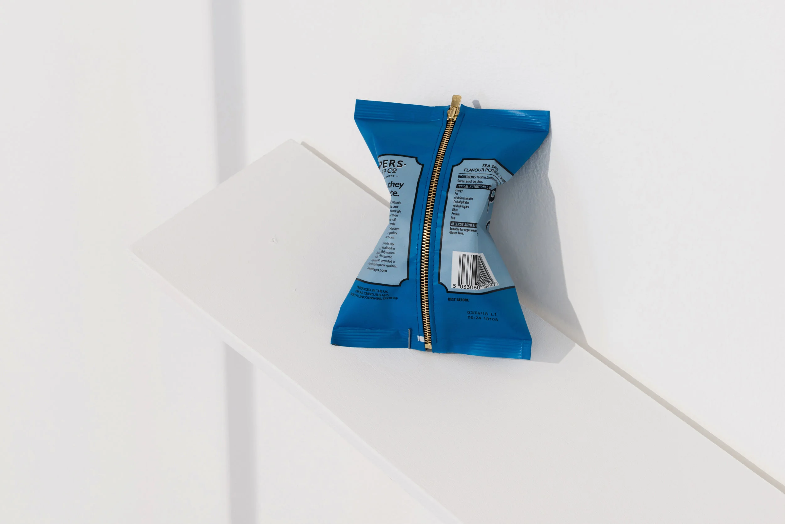 Sea Salt - Pipers crisp packet & sewn in zip