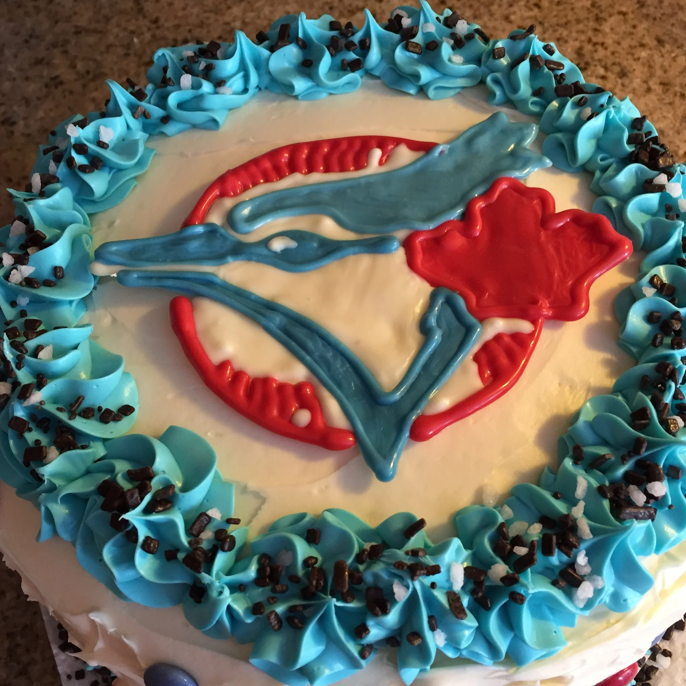 Blue Jays cake