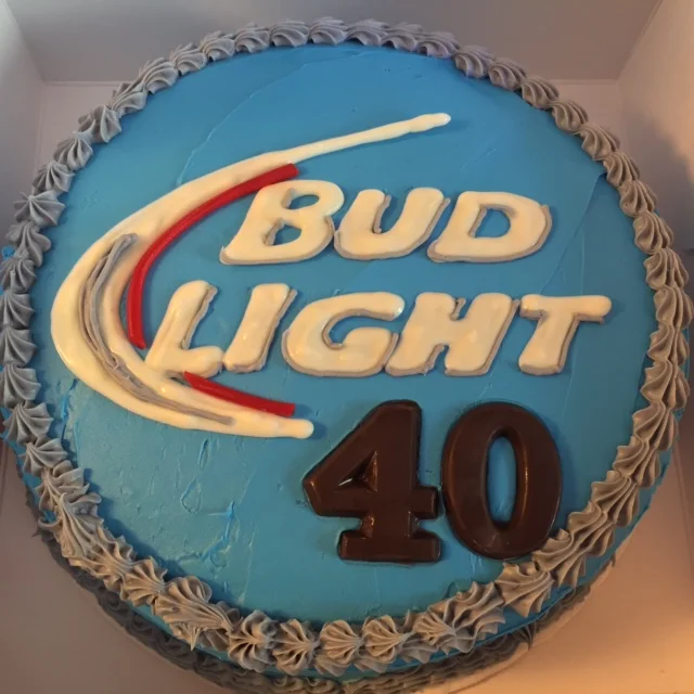 Bud Light cake