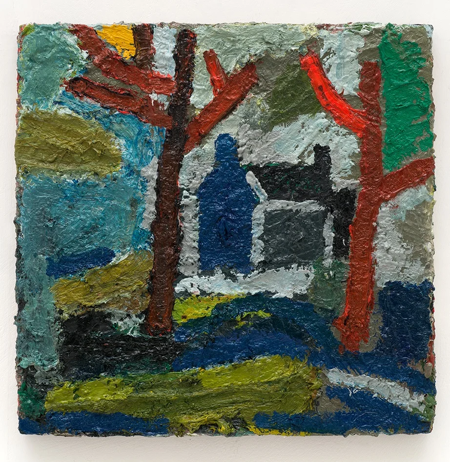 study for in between two trees