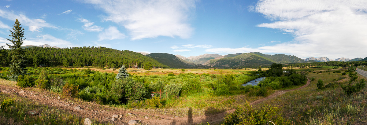 Moraine Park Area in Rocky Mountain National Park