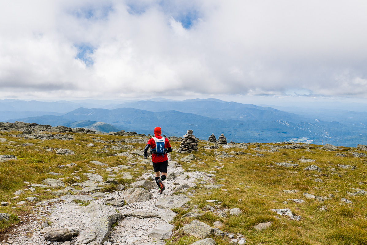 Première sortie avec les Lone Peak 3.0, au Mont Washington, dans les Montagnes Blanches.