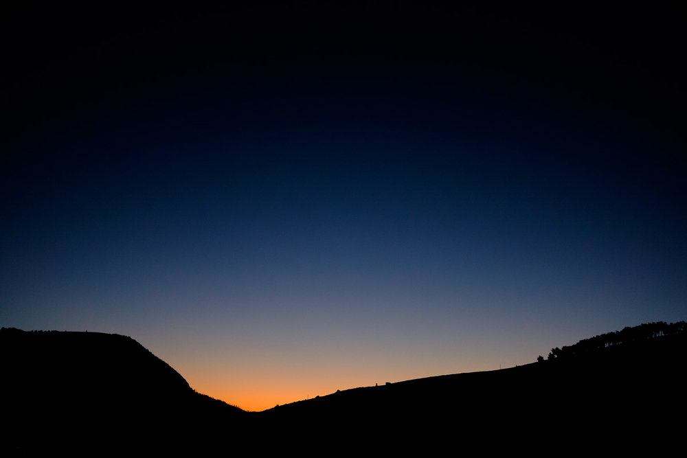  Sunset over Bighorn National Forest 