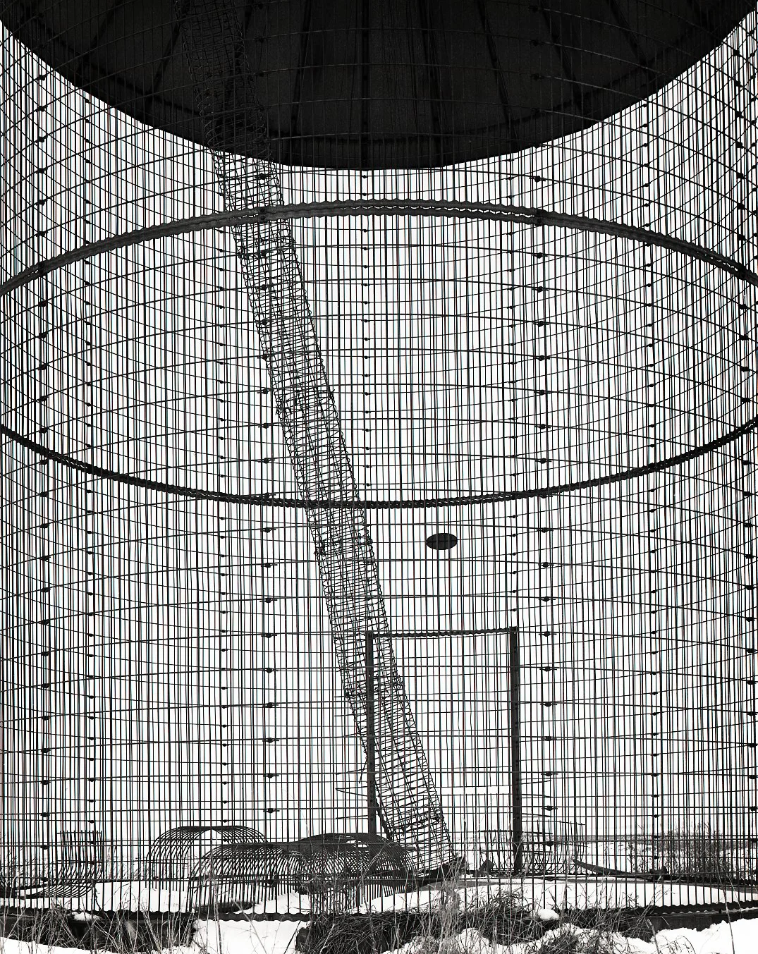 Winter Corn Crib > DeKalb, IL 2003