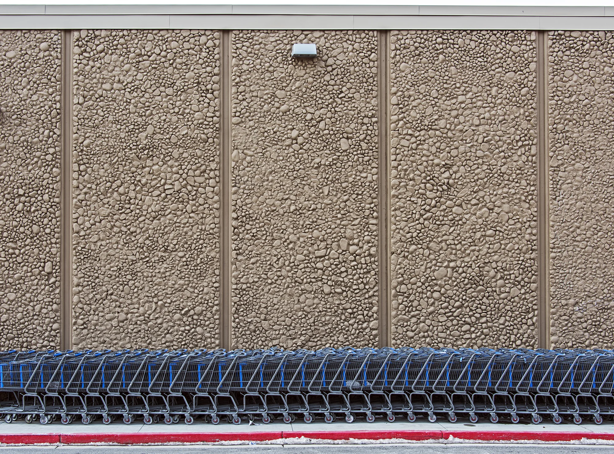 Shopping Carts, Walmart Parking Lot (2015)