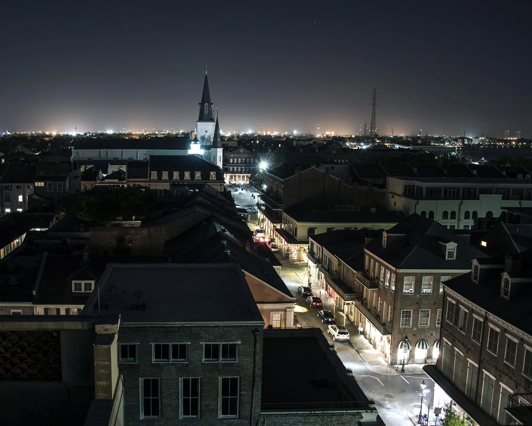 Chartres Street at Night (2015)