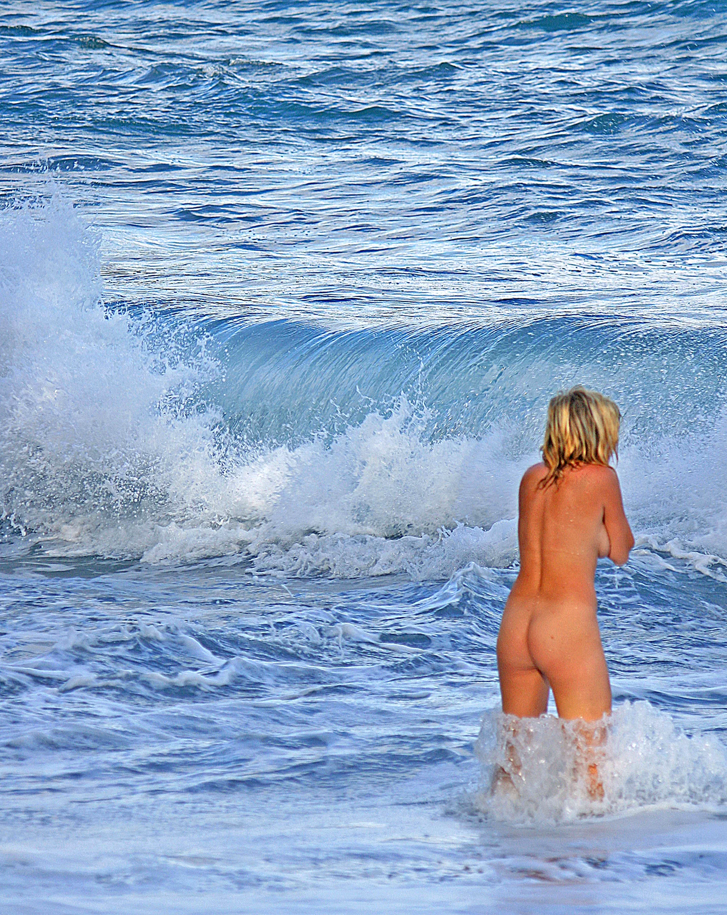Woman Facing the Ocean (2010)