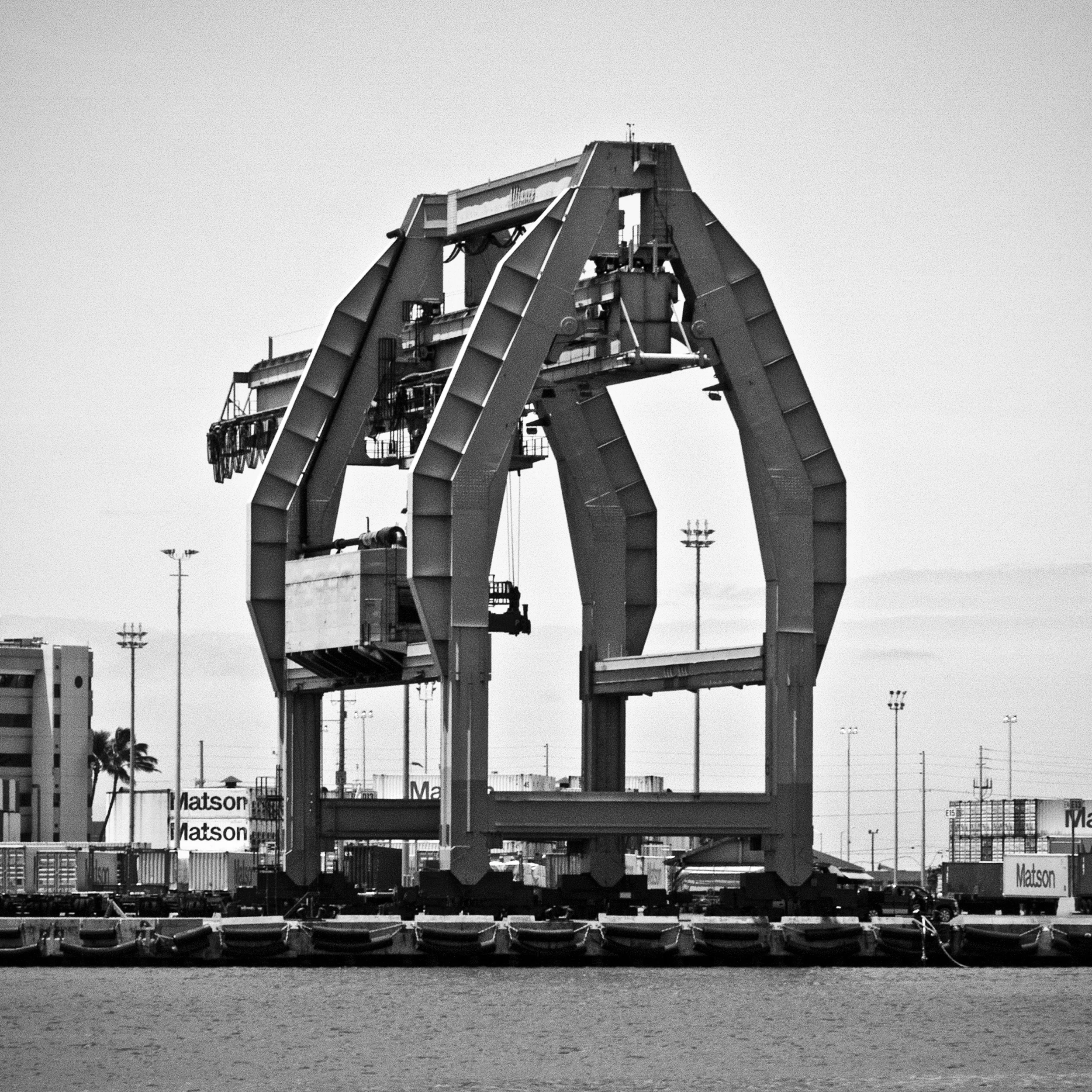 Cargo Crane, Sand Island (2011)