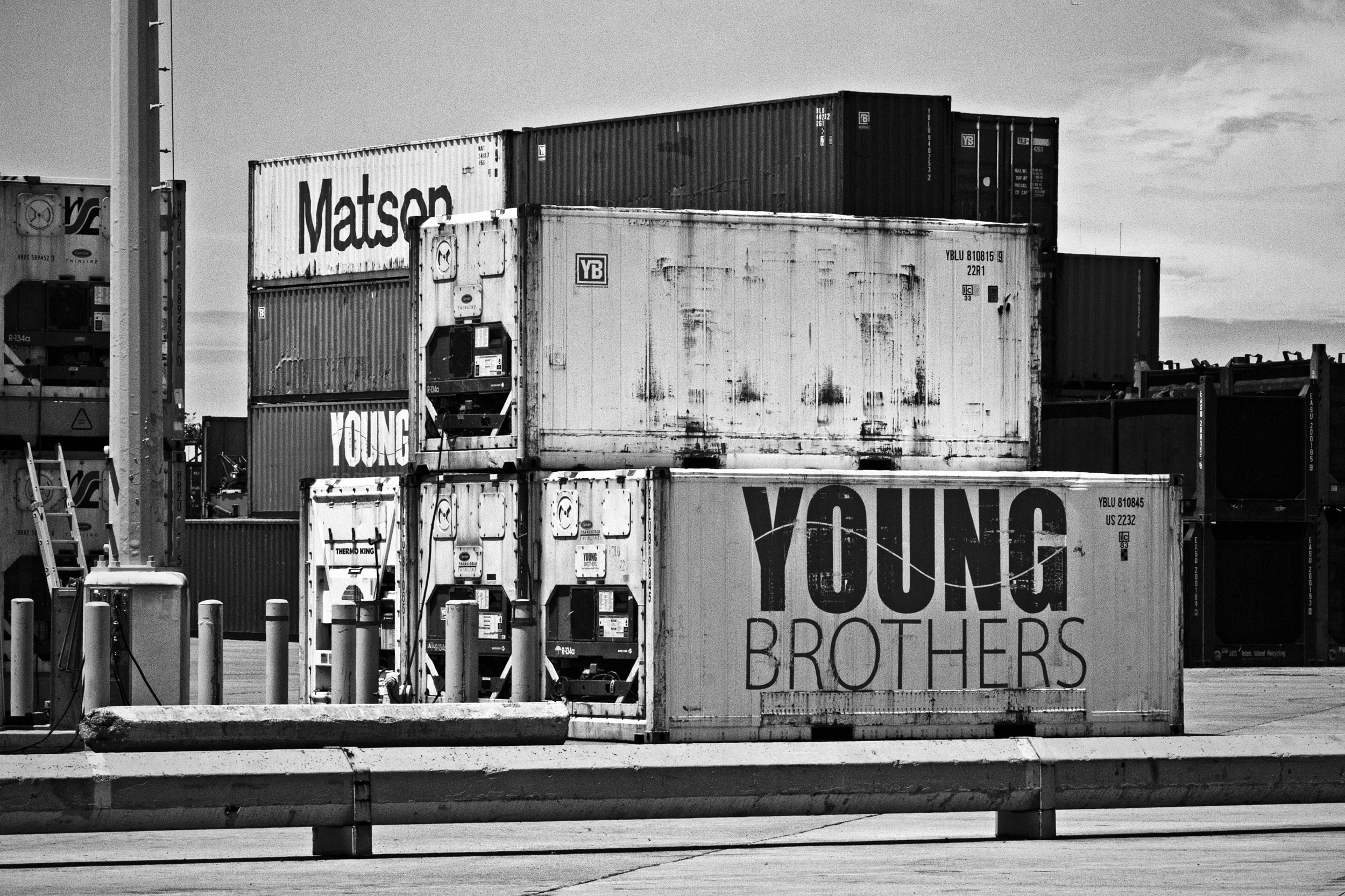 Shipping Containers, Honolulu Harbor (2011)