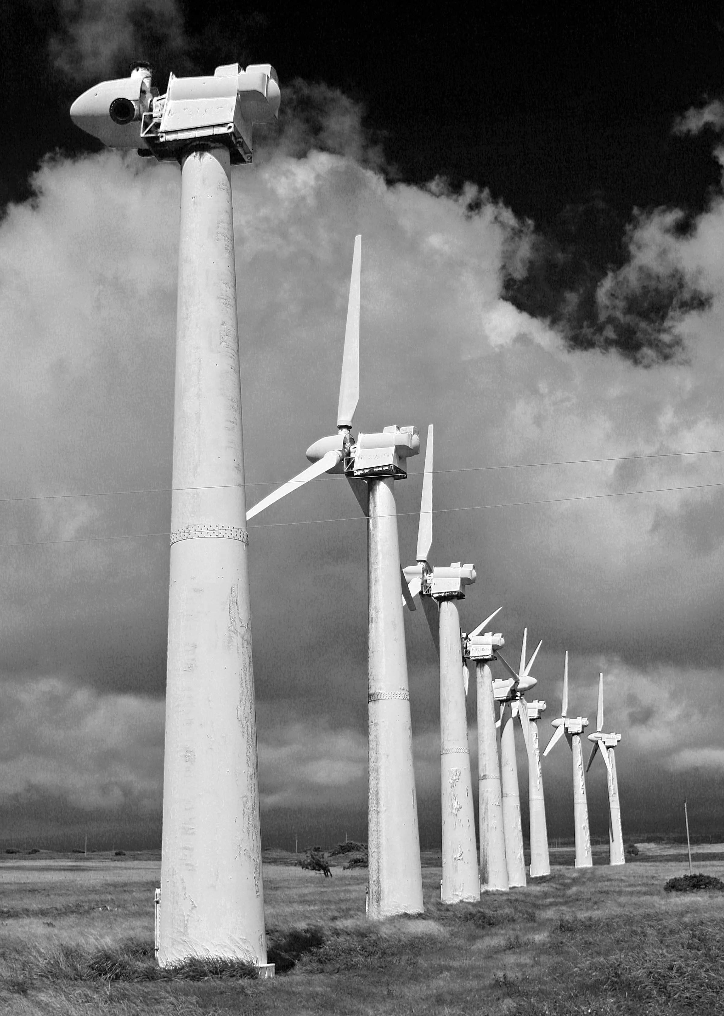 Abandoned Wind Farm, South Point (2011)
