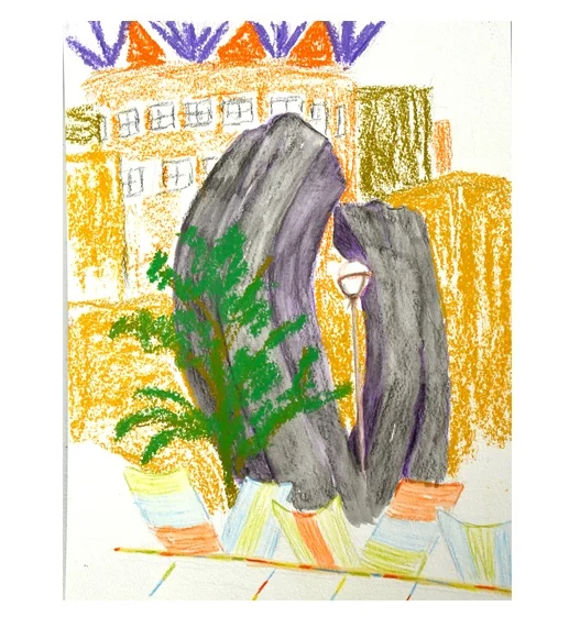 Betsy Keyes (watercolor and pastel on paper)