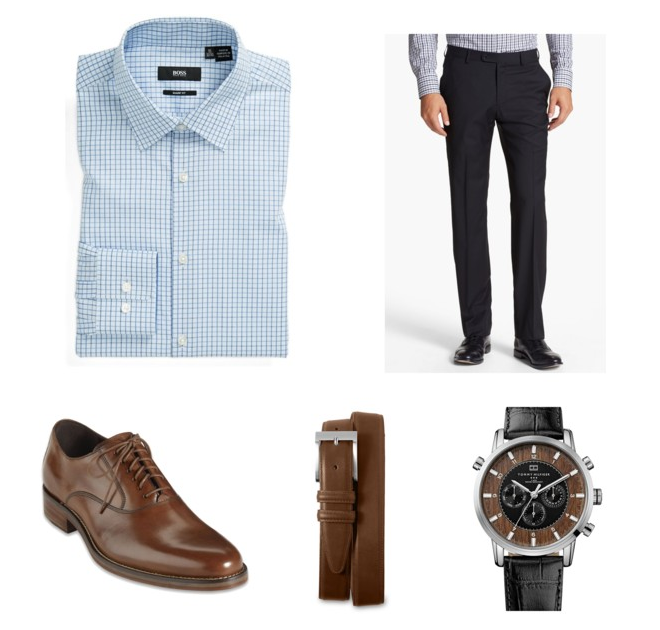 Look 11: Business casual, dinner