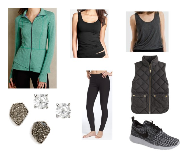 Look 28: Weekend, Workout