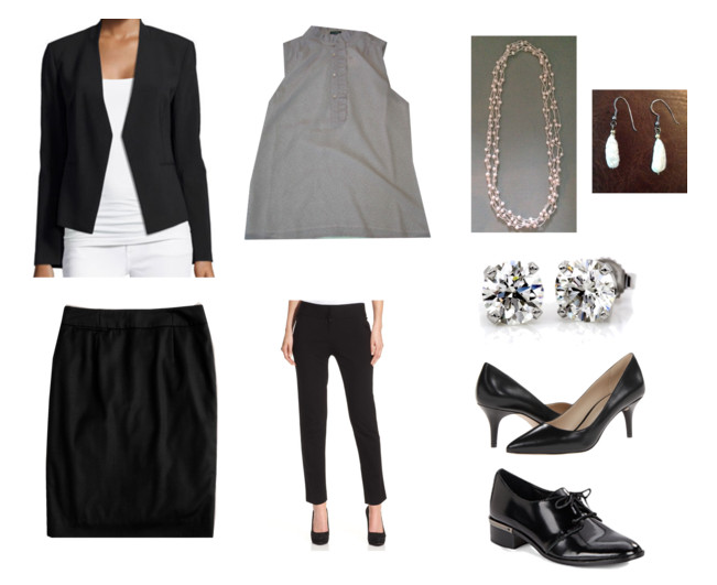 Look 233: Black Theory Lanai Urban Blazer, Business Professional