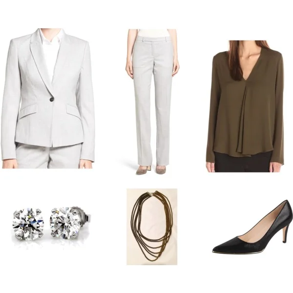 Look 417: Business Professional