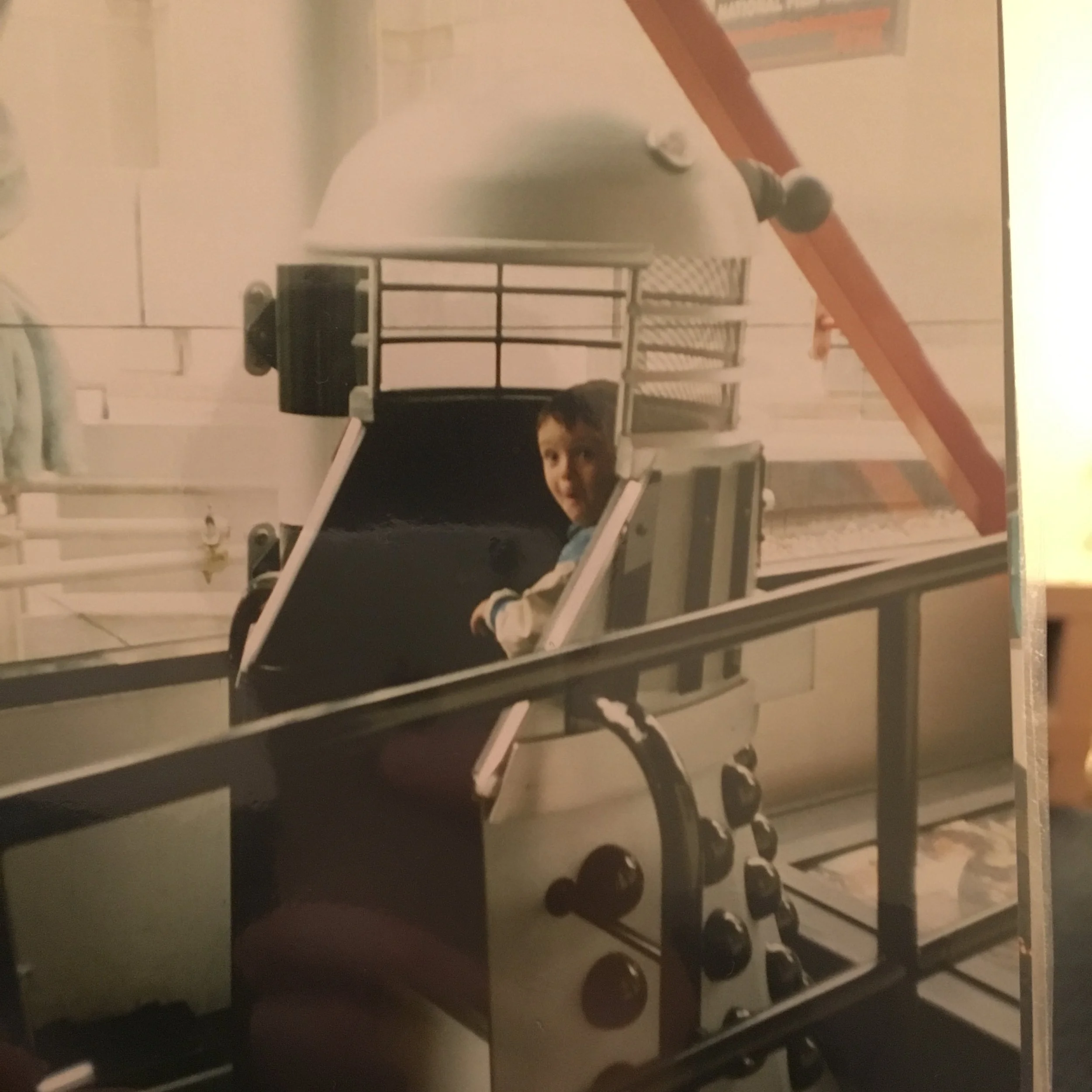 My TV debut!!! 📺 I realised a childhood dream&hellip; and became an actual Dalek in the new BBC campaign &ldquo;what has the BBC ever done for me?&rdquo; That&rsquo;s me on the right, with @pagie94 on the left, exterminating @romeshranga! Another no