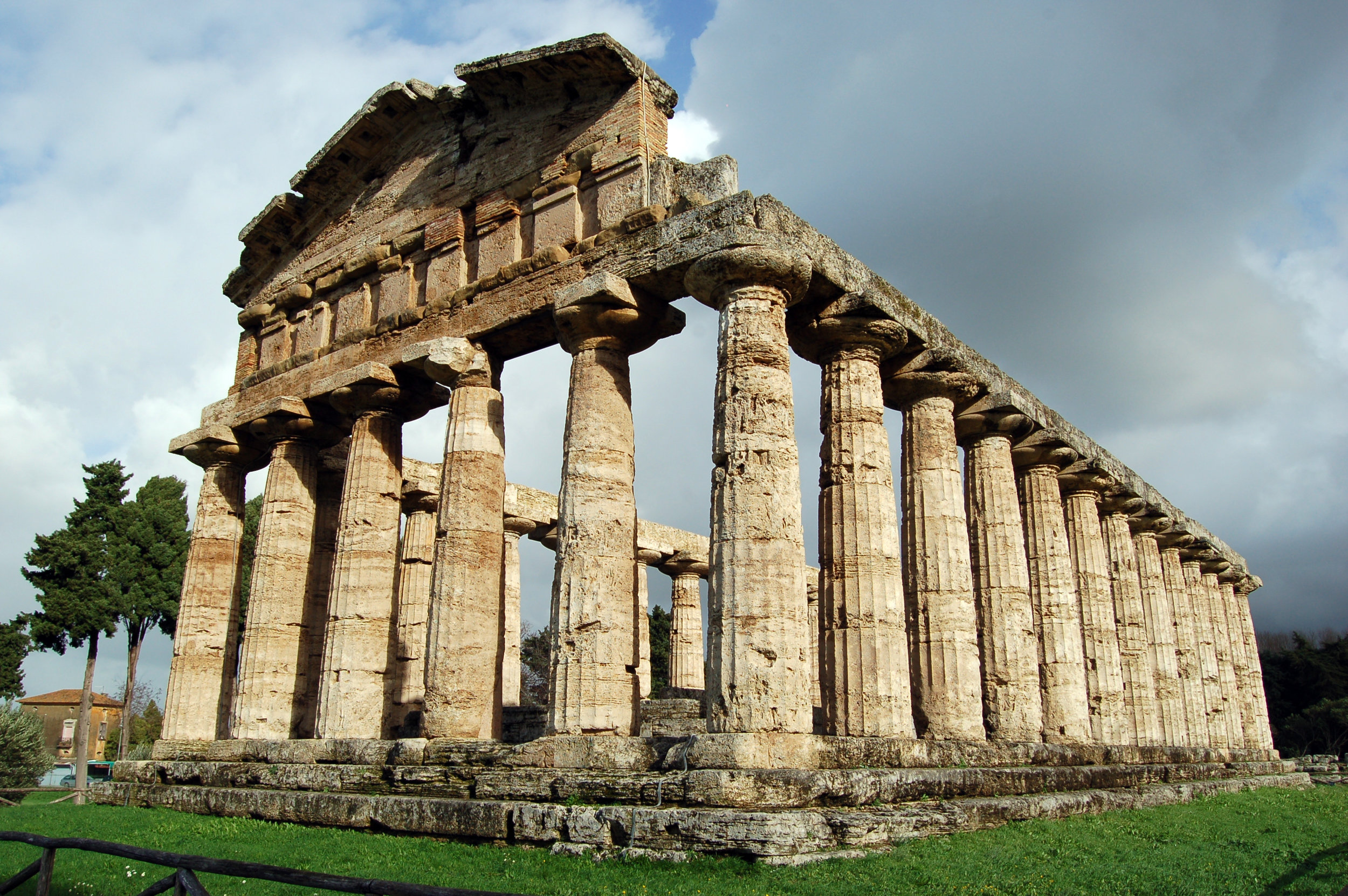 Copy of Temple of Athena at Paestum 