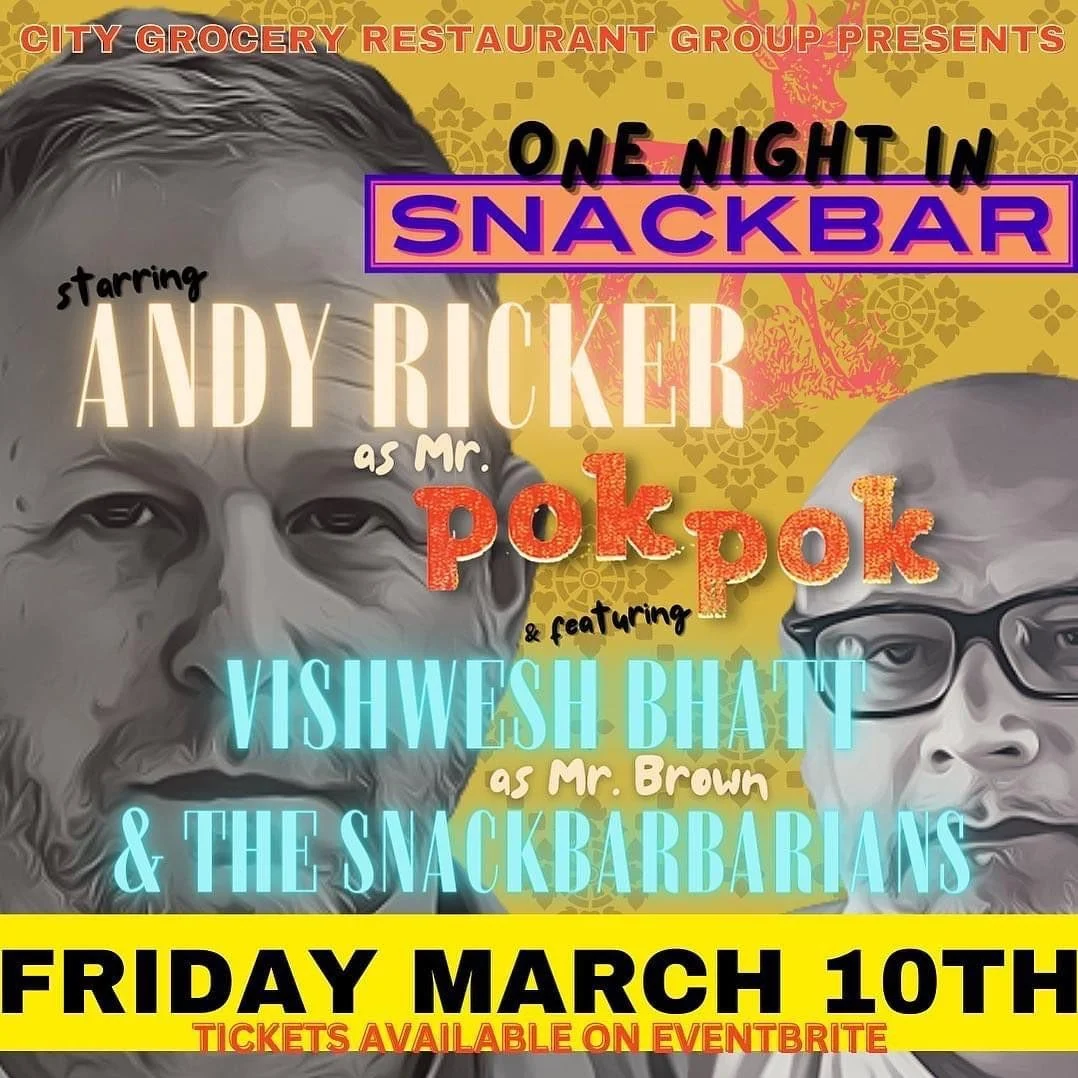 Hey friends! Y&rsquo;all really don&rsquo;t want to miss this one. If you don&rsquo;t know who chef Ricker is, google it &amp; then buy your tickets for an incredible experience.

Thanks chef Vish for putting this together!!